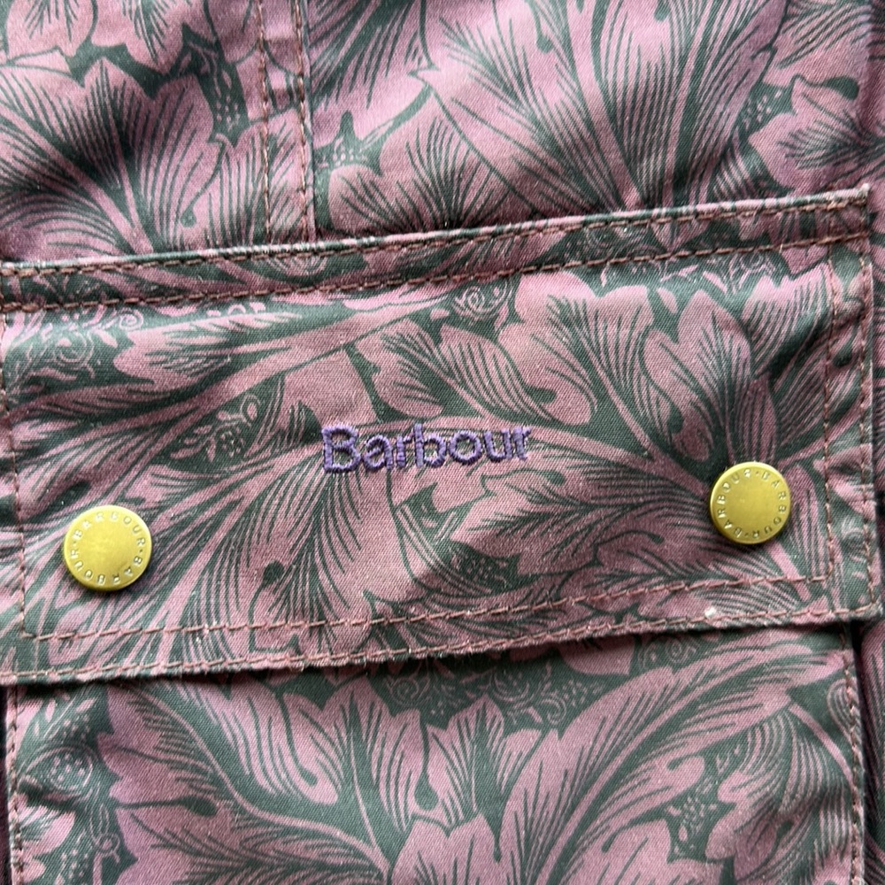COPY - Barbour quilled jacket, William Morris limited edition. - Picture 2 of 5